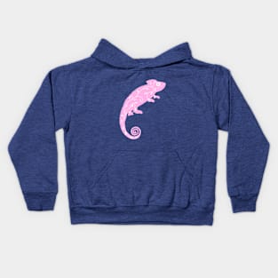 Pink Chameleon Kids Hoodie